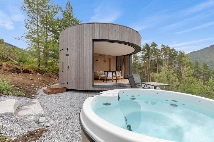 Bungalow für 2 Personen, mit Terrasse und Ausblick sowie Garten in Norwegen - 3