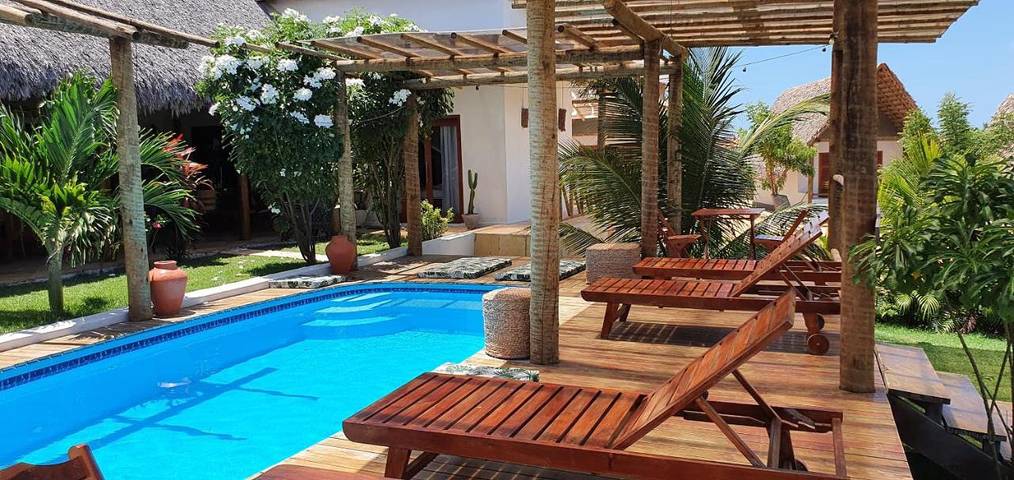 Maison de vacances pour 11 personnes, avec piscine ainsi que vue et jardin, adapté aux familles