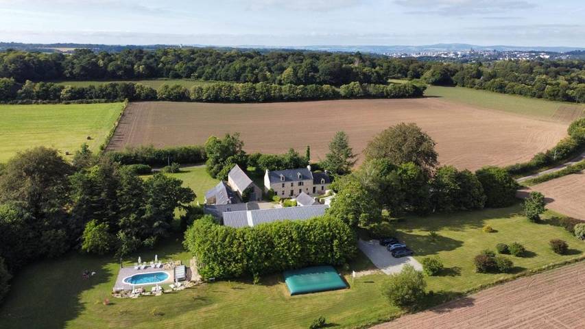 Chambre d’hôte pour 2 personnes, avec Jacuzzi et Terrasse ainsi que Jardin et Piscine dans le Finistère - 3