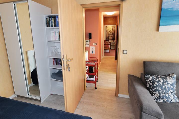 Pension pour 3 personnes, avec Terrasse et Jardin dans Hattersheim