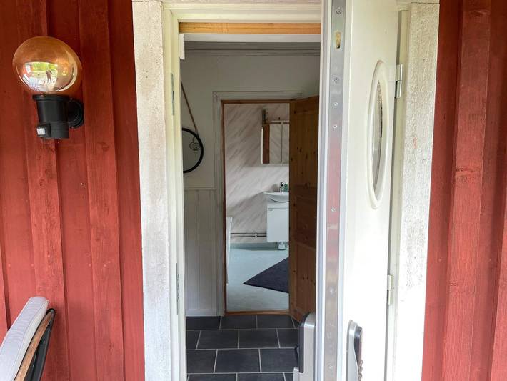 Friedlicher Rückzugsort im Wald mit Ferienhaus in Kristianstad, Schwedische Ostsee