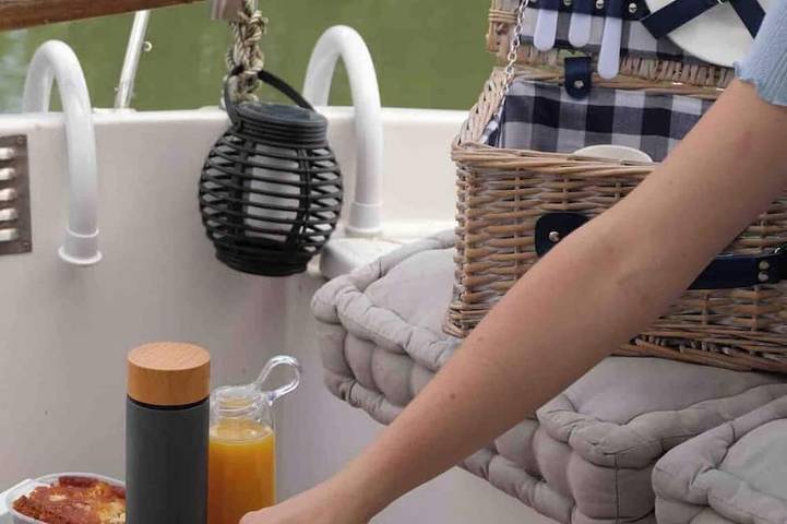 Péniche pour 4 personnes, avec terrasse à Lagny-sur-Marne - 3