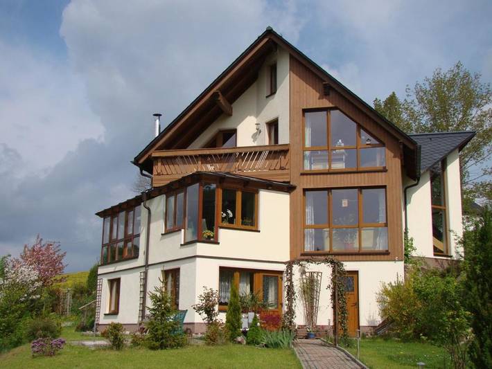 Ferienwohnung für 4 Personen, mit Garten und Ausblick in Breitenbrunn / Erzgebirge - 2