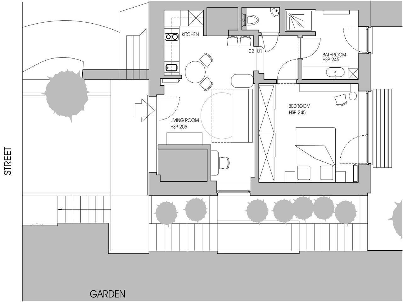 Ganze Wohnung, Gîte Au26 côté jardin-côté cour in Lüttich, Lüttich und Umgebung