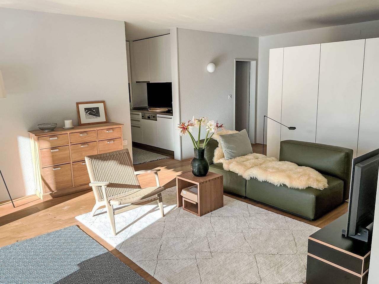 Ganze Wohnung, Paluedaklosters in Klosters-Serneus, Davos Prättigau