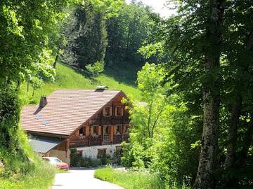 Maison de campagne pour 6 personnes, avec terrasse et jardin, animaux acceptés à Les Clefs