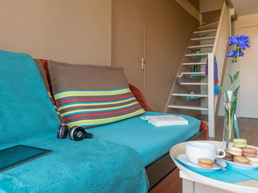 Pierre & Vacances Résidence Port Guillaume - Studio 2 persons - Studio - Terrace or balcony - Single-story in Dives-sur-Mer, Lisieux region