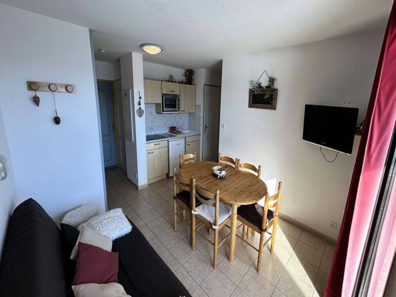 Apartamento entero, 2 værelser til 4 personer in Réallon, Parque Nacional de los Ecrins