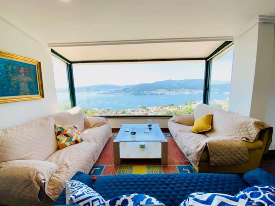 Villa al mar Vista panorámica a la Ria de Vigo in Teis, Vigo