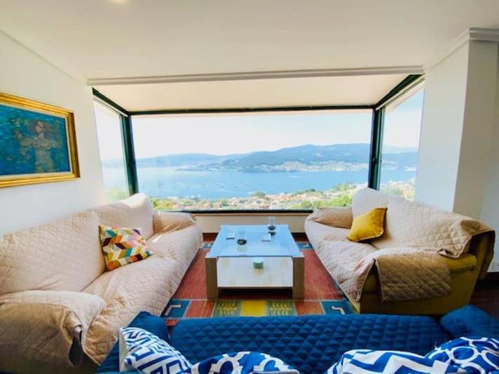 Chalet para 10 personas, con piscina además de vistas y jardín en Comarca de Vigo - 4