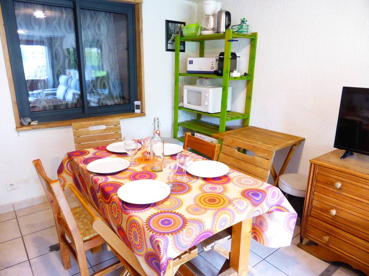 Appartement entier, Charmant T2 avec coin nuit, terrasse, à 900m des pistes, 5 pers., Les Contamines-Montjoie in Les Contamines-Montjoie, Pays du Mont-Blanc