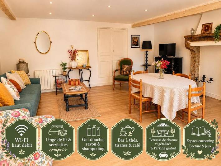 Location de vacances pour 6 personnes, avec Terrasse à Chambles