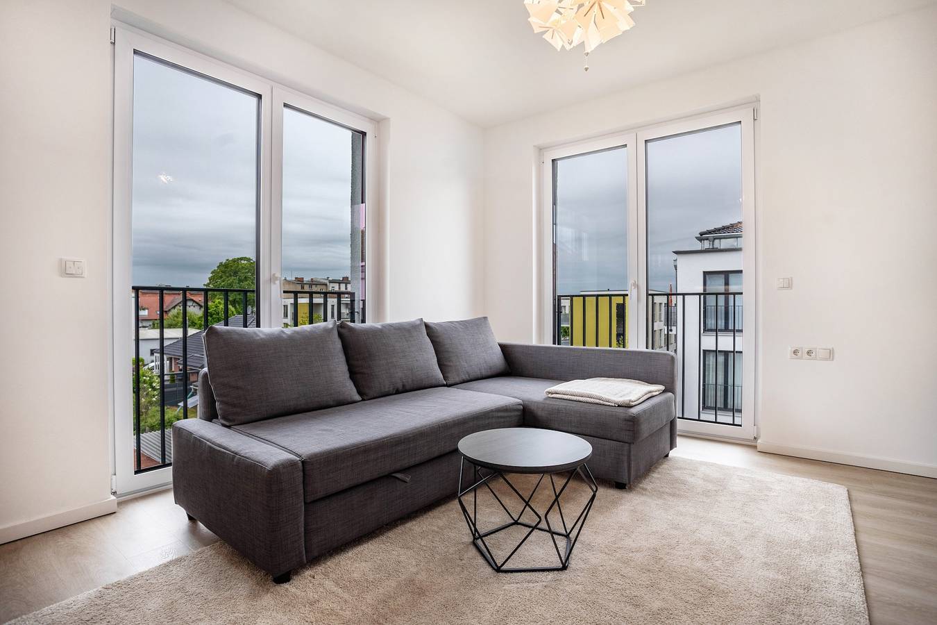 Appartement entier, Appartement « Loft près du Jardin Botanique » avec balcon et Wi-Fi in Greifswald, Vorpommern Greifswald