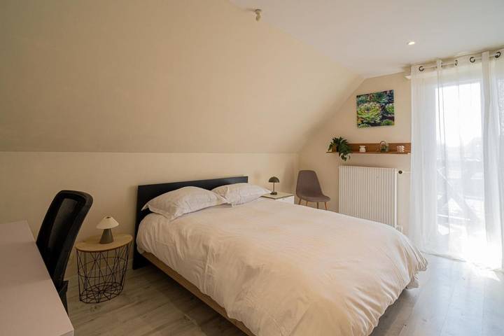 Location de vacances pour 6 personnes, avec jardin et vue, animaux acceptés à Ebersmunster - 4