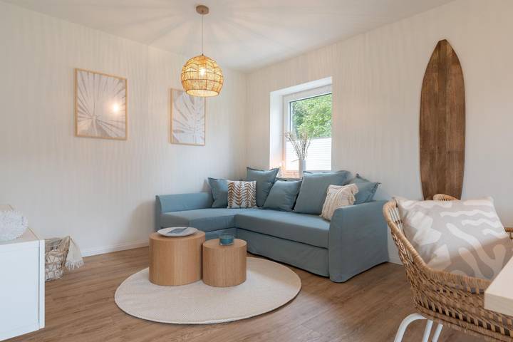 Ferienwohnung für 6 Personen, mit Terrasse und Garten in Mildstedt - 2