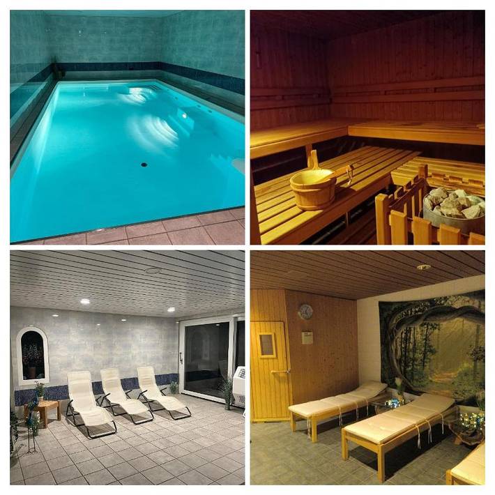 Hütte für 4 Personen, mit Sauna und Whirlpool sowie Pool und Garten im Engadin