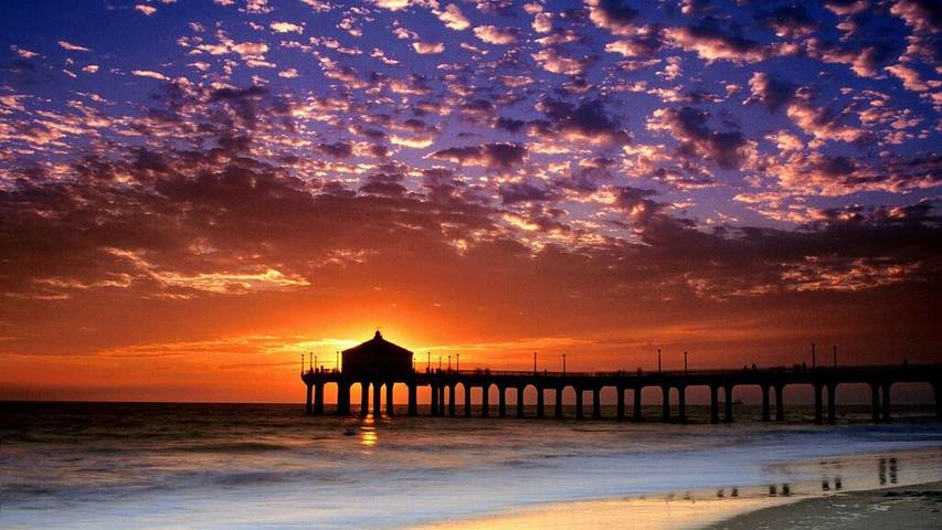 Vacation rental for 8 people, with balcony and hot tub in Manhattan Beach