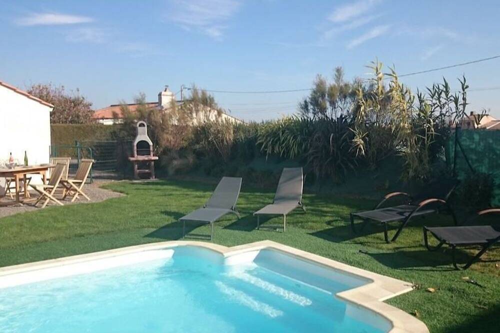 Coup de Coeur, 3 bedroom 100m2 Vendée villa near an old mill with swimming pool in Talmont-Saint-Hilaire, Vandea
