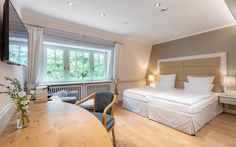 Hotel für 2 Personen, mit Terrasse und Garten sowie Sauna in Reinbek - 4