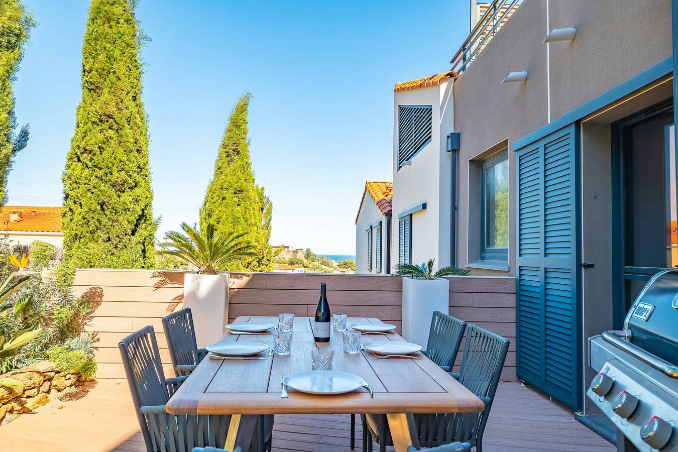 Feriehus til 6 Personer i La Côte Vermeille, Collioure