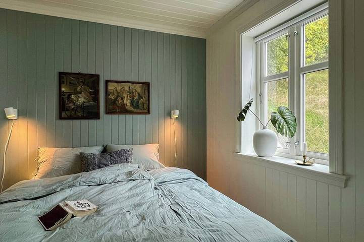 Ferienhaus am Telemarkkanal mit Privatstrand in Tokke