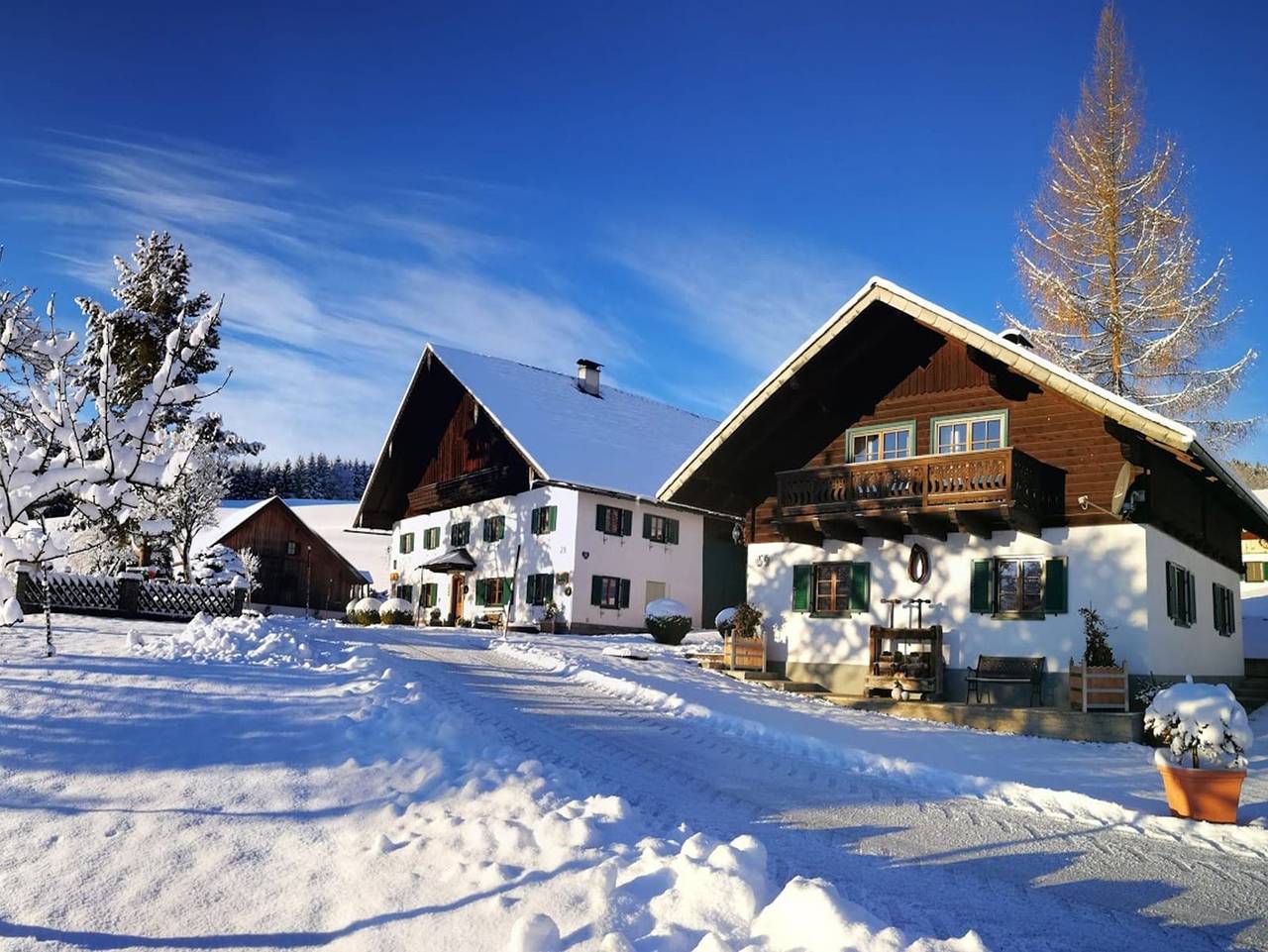 Apartment am Ferienhof Margarethengut am Attersee - Ferienwohnung Mondsee in Salzkammergut-Berge, Unterach am Attersee