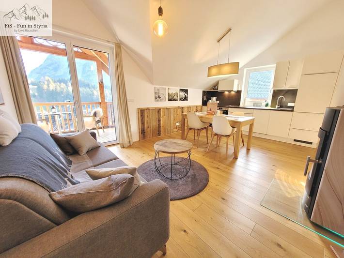 Ferienwohnung für 4 Personen, mit Sauna und Garten in Bad Mitterndorf - 3