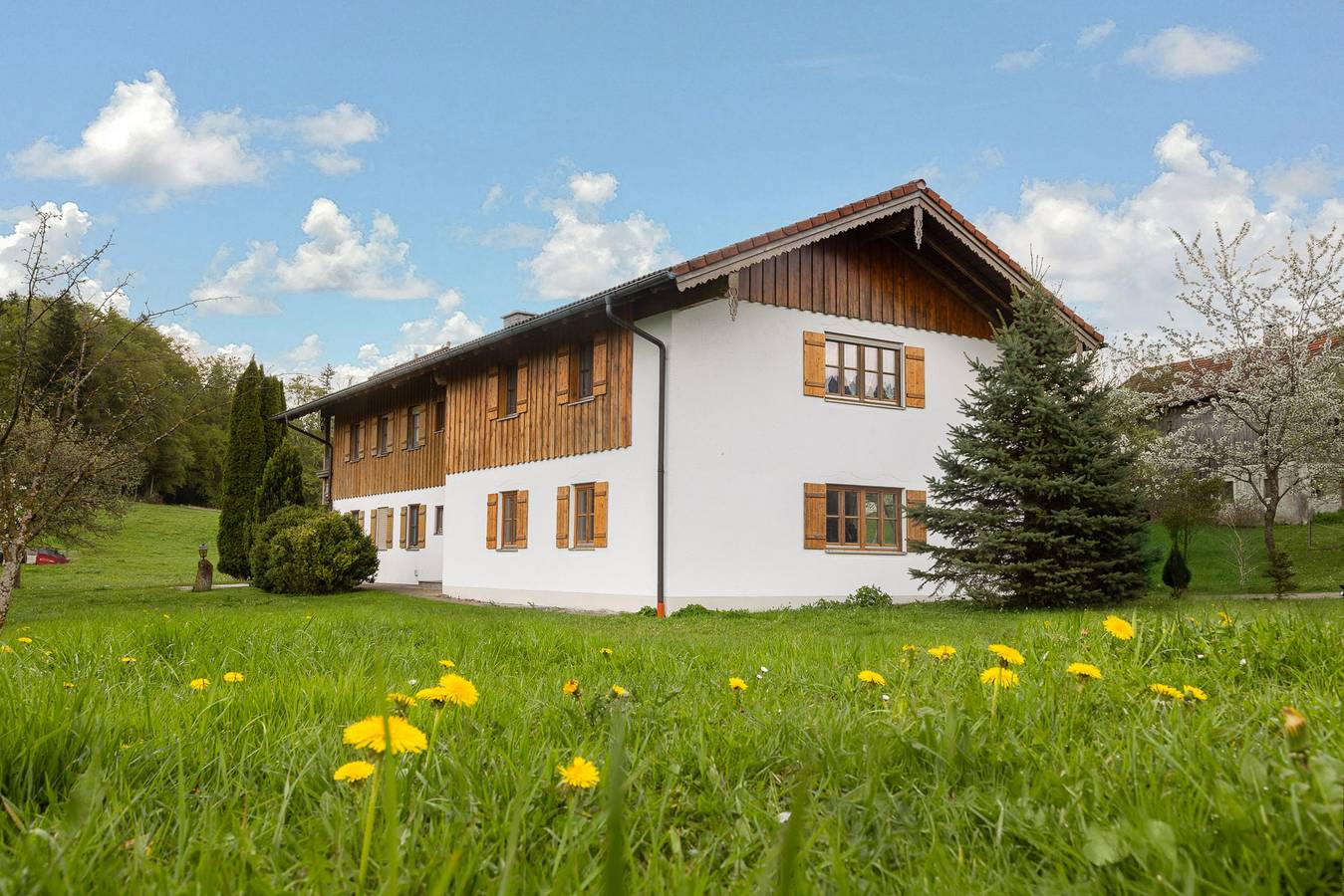 Mayerbauer - Ferienwohnung 3, 42 qm mit 1 Schlafzimmer, Wohnküche, Balkon in Piding, Bayerische Alpen