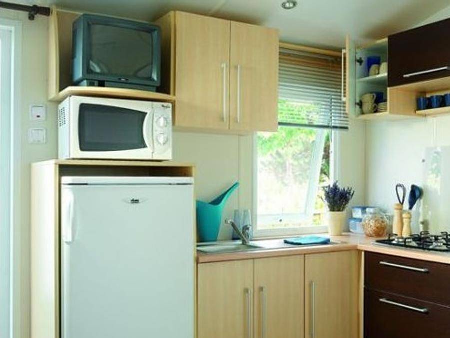 Camping Au Soleil d'Oc - Mobilheim 6 personen - Family in Monceaux-sur-Dordogne, Tulle und Umgebung