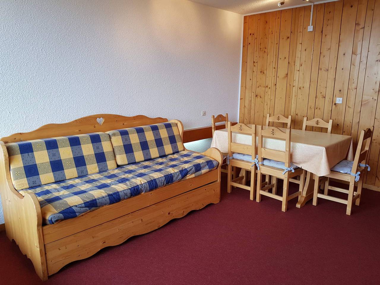 Appartement entier, Appartement 6 pers. Arc 1600 à 50m des pistes, animaux admis in Arc 1600, Bourg-Saint-Maurice