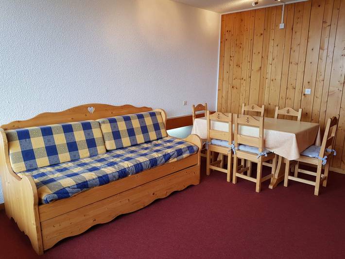 Gîte pour 6 personnes, avec balcon dans Arc 1600 - 2