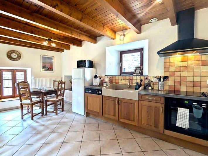 Location de vacances pour 4 personnes, avec terrasse et vue à Saint-Privat-d'Allier - 3