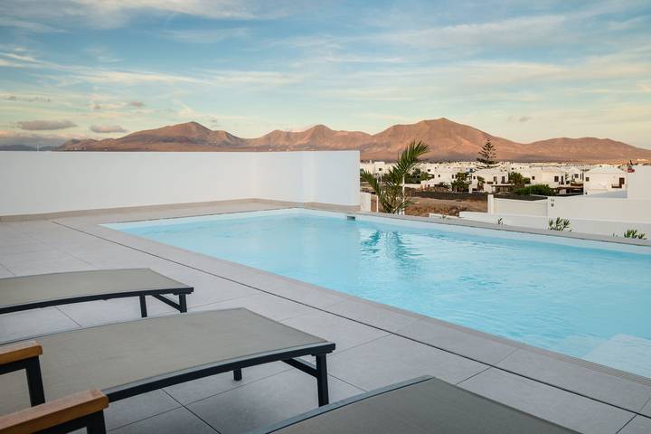 Villa pour 8 personnes, avec jardin et terrasse à Playa Blanca