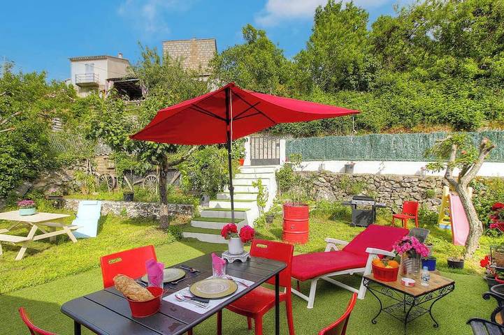 Maison de vacances pour 3 personnes, avec Jardin