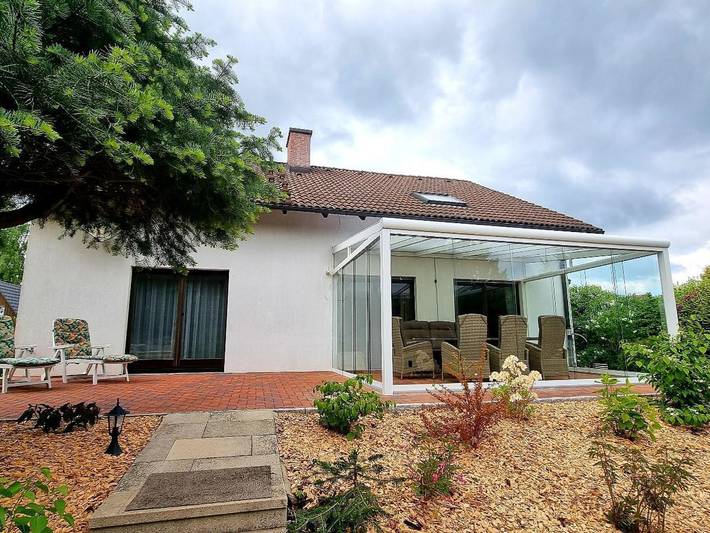 Ferienwohnung für 7 Personen, mit Balkon und Terrasse sowie Sauna im Zittauer Gebirge