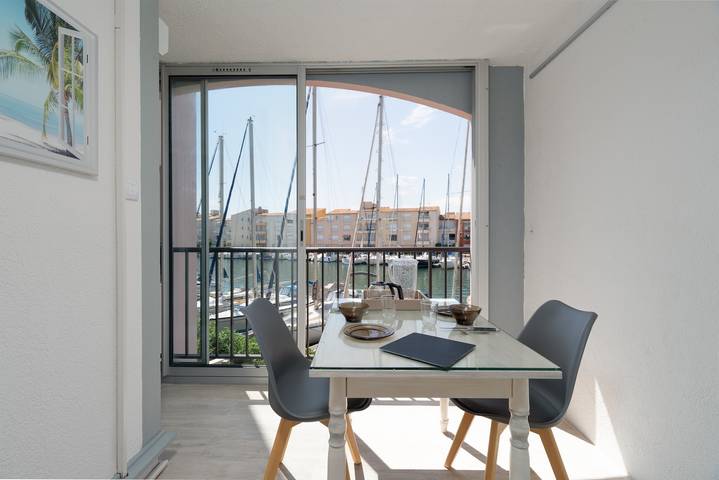 Ferienwohnung für 2 Personen, mit Ausblick und Terrasse in Cap d'Agde - 3
