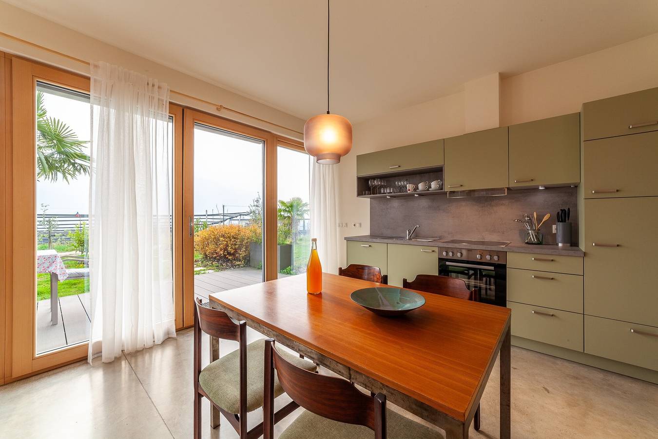 Ganze Wohnung, Ferienwohnung Vitus mit Bergblick, Wlan, Garten und Terrasse in Tscherms, Ortleralpen