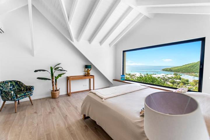 Villa pour 8 personnes, avec jardin ainsi que vue et piscine dans Saint Martin