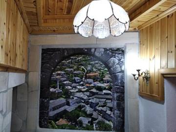 Chambre d’hôte pour 4 personnes, avec vue et jardin, adapté aux familles dans Gjirokastër