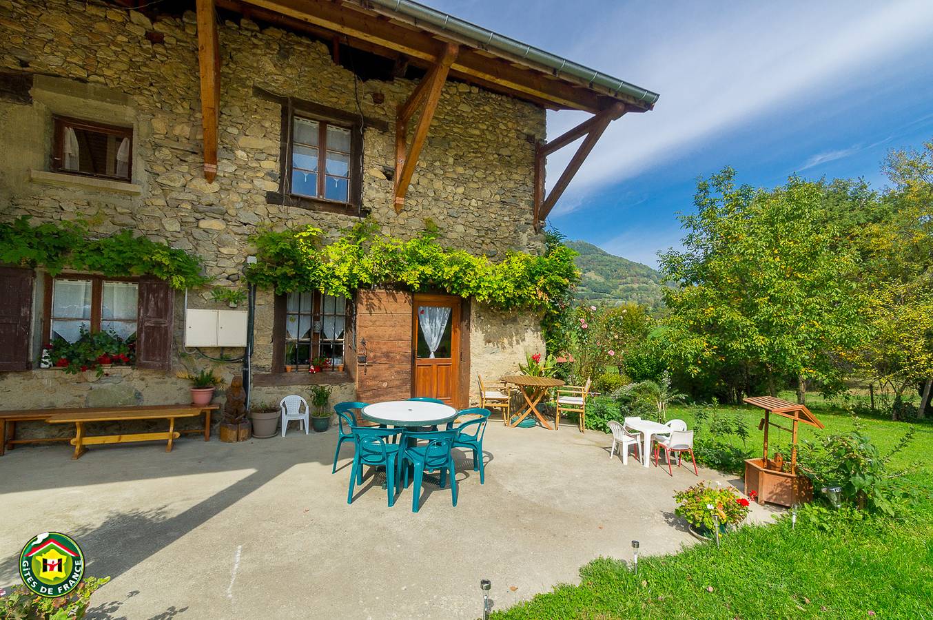 Casa de huéspedes para 6 personas con jardín in Herbeys, Isère