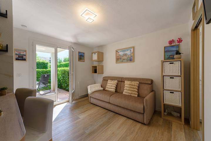 Appartement entier, L'Olivier du Lac - Bel appt pour 3 avec terrasse in Saint-Jorioz, Parc naturel régional du Massif des Bauges