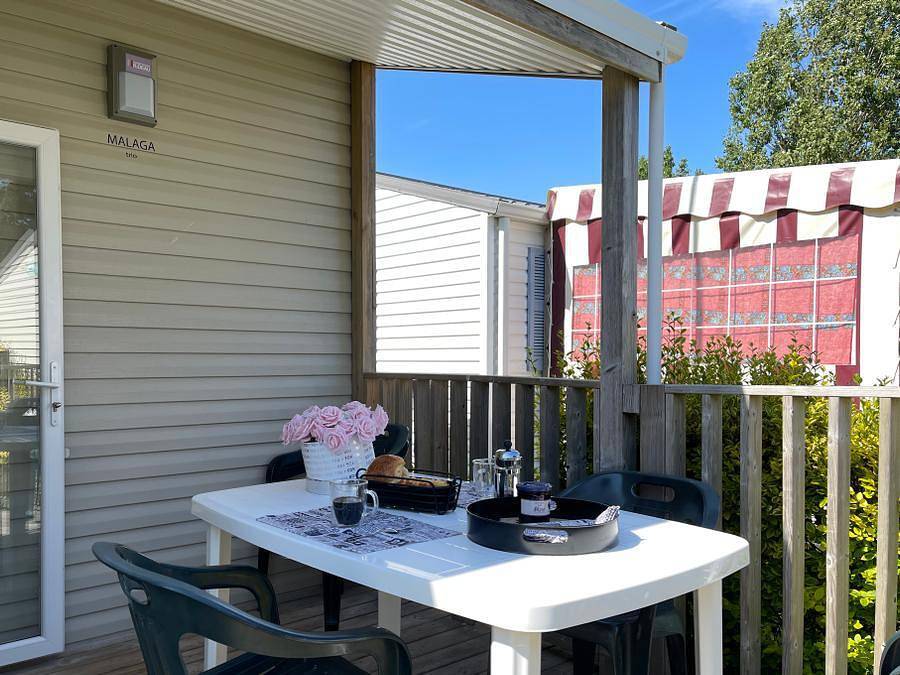 Camping l'Hermitage des Dunes - Mobilhome 6 personas - Residencial de 3 dormitorios para 6 personas in Les Moutiers-en-Retz, Côte de Jade