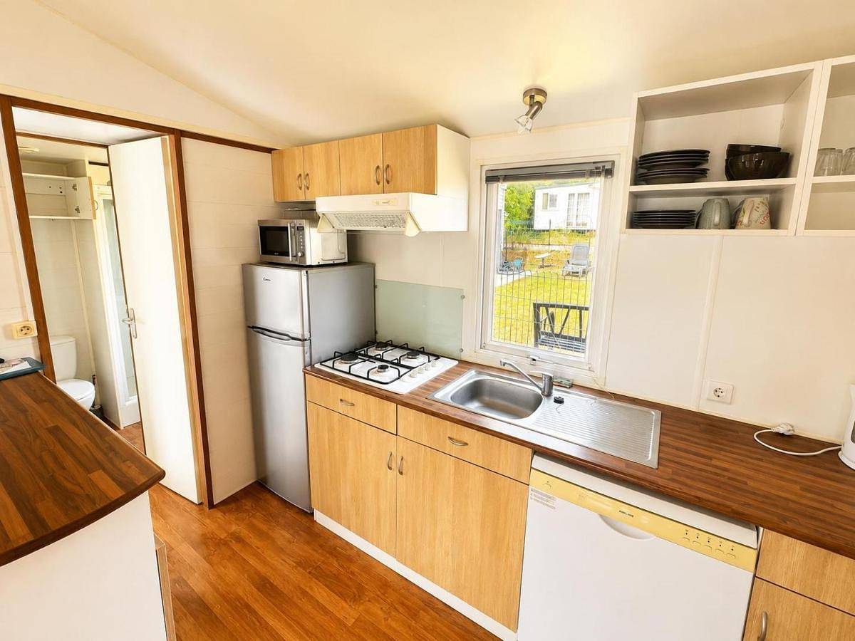 Mobil-home, Grand, confort, climatisation, deux chambres, deux salle de bain in Andonville, Région de Pithiviers