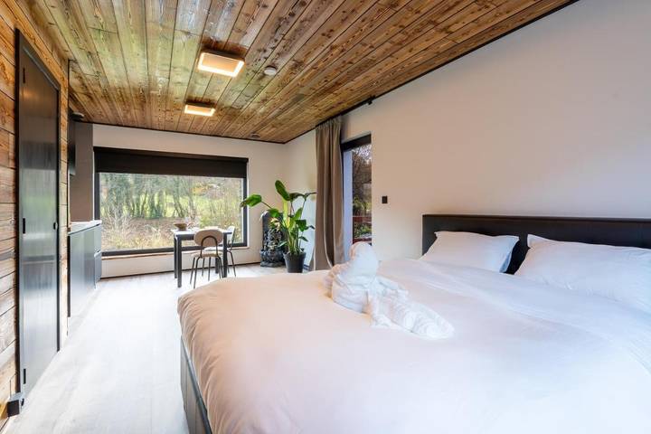 Gîte pour 2 personnes, avec vue ainsi que jardin et vue sur le lac