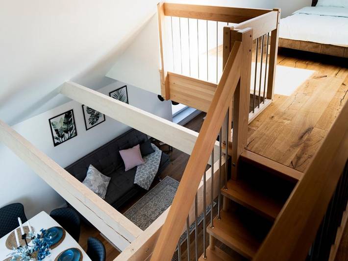 Ferienwohnung für 6 Personen, mit Balkon und Terrasse sowie Garten und Ausblick in Bad Schwartau - 4
