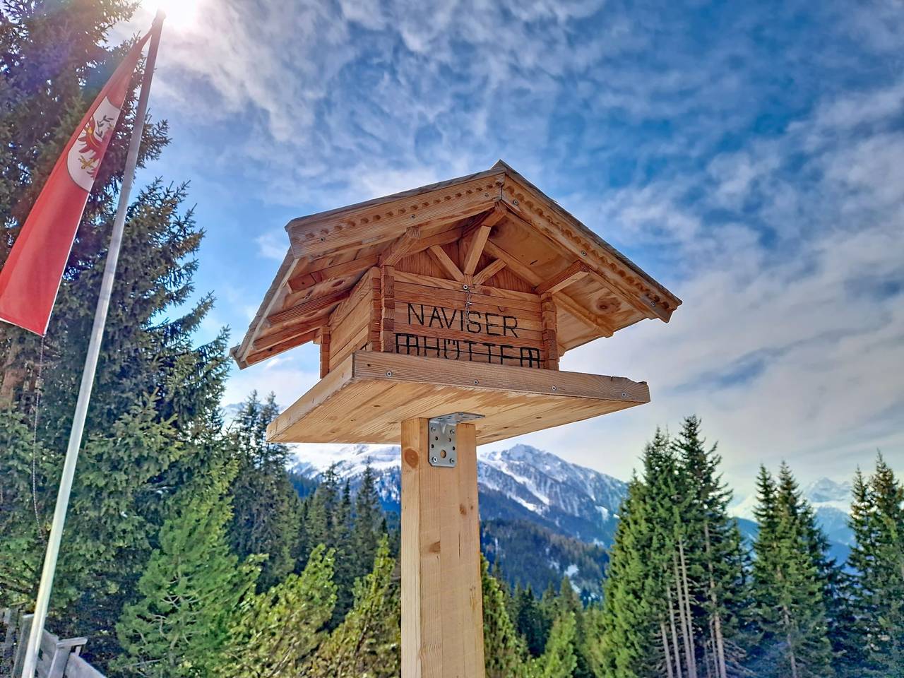 Ganze Wohnung, Naviser Hütte in Tuxer Alpen, Navis