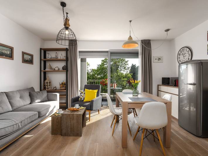 Ferienwohnung für 2 Personen, mit Balkon in Vrsar