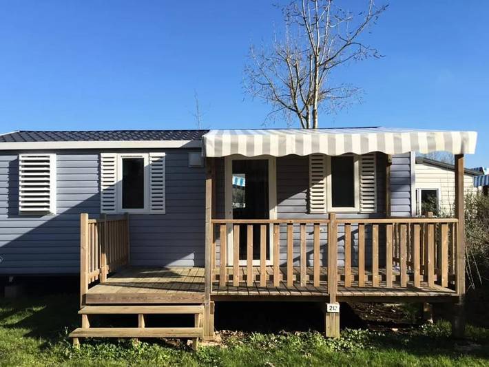Mobil home pour 6 personnes, avec bassin pour enfant à Angles - 2