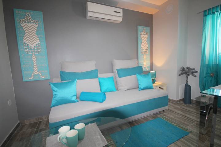 Ganze Wohnung, Erdgeschosswohnung Rustica mit 2 Schlafzimmern in Ljubač (Dalmatien), Zadar