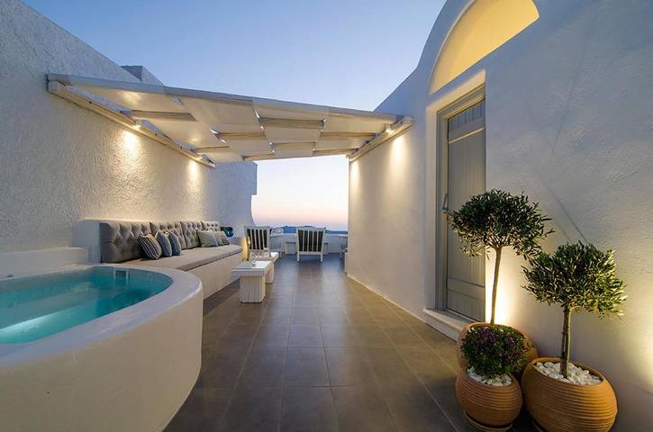 Maison d’hôte pour 3 personnes, avec jacuzzi et terrasse à Thera - 2